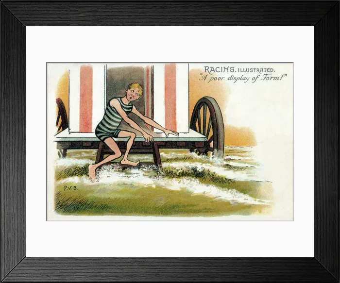 Framed Print : Racing Illustrated - A poor display of Form! Framed Print : Racing Illustrated - A poor display of Form!