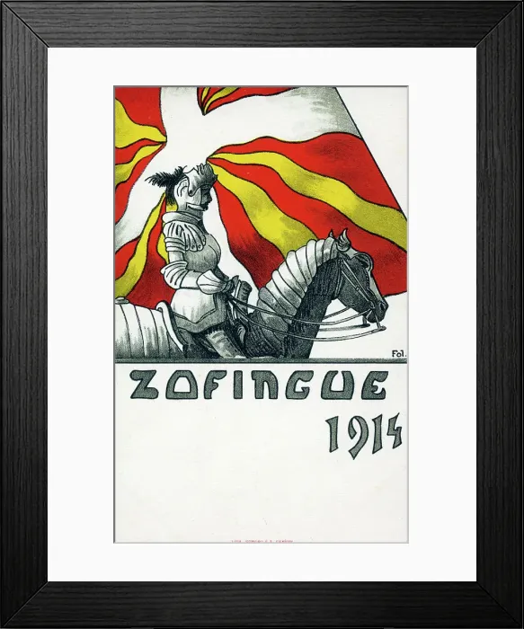 Framed Print : Zofingen, Switzerland - Zofingue Fraternity Framed Print : Zofingen, Switzerland - Zofingue Fraternity