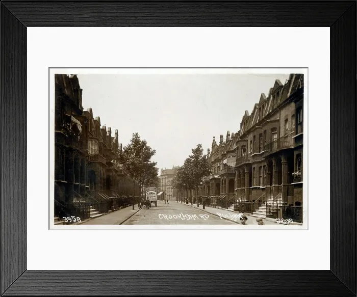 Framed Print : Crookham Road, Fulham, West London Framed Print : Crookham Road, Fulham, West London