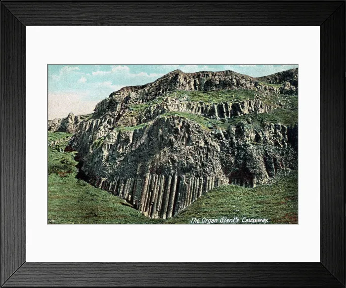 Framed Print : The Organ Pipes, Giant's Causeway, County Antrim Framed Print : The Organ Pipes, Giant's Causeway, County Antrim