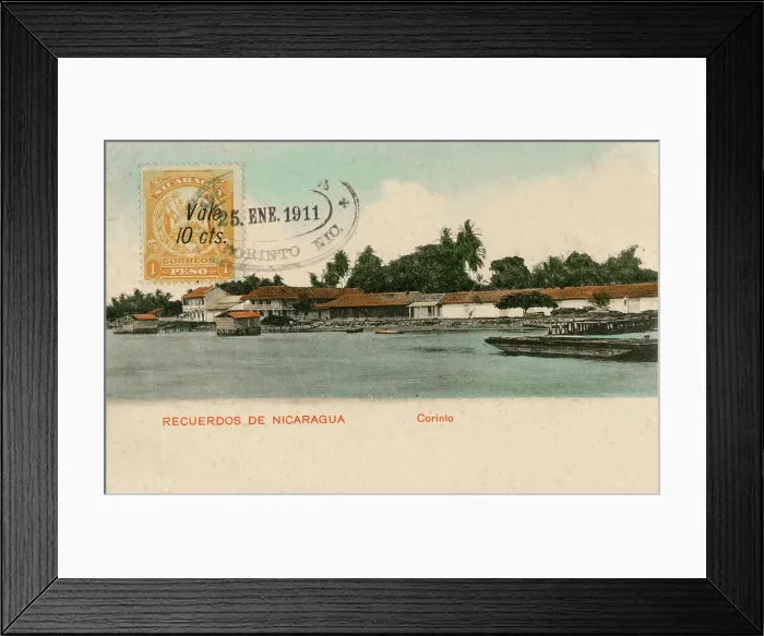 Framed Print : Nicaragua - Corinto - province of Chinandega Framed Print : Nicaragua - Corinto - province of Chinandega