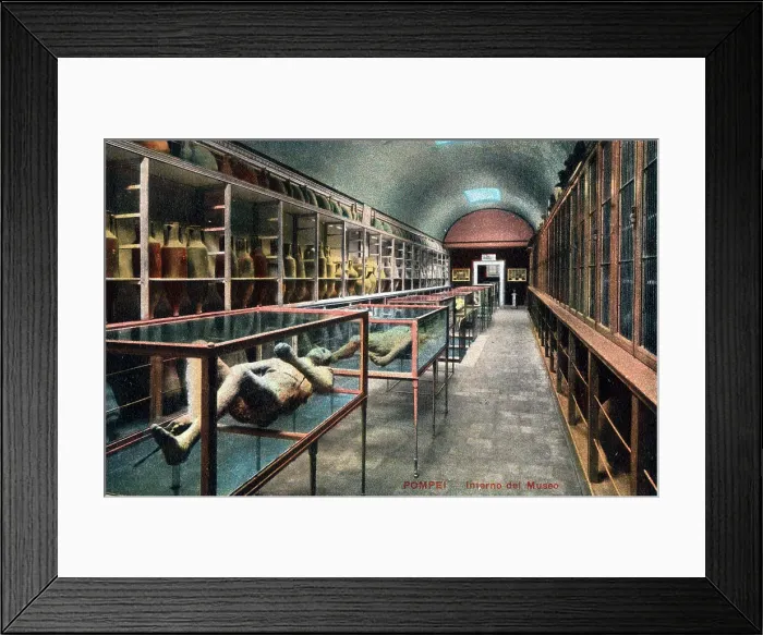 Framed Print : Pompeii, Italy - the inside of the Museum Framed Print : Pompeii, Italy - the inside of the Museum