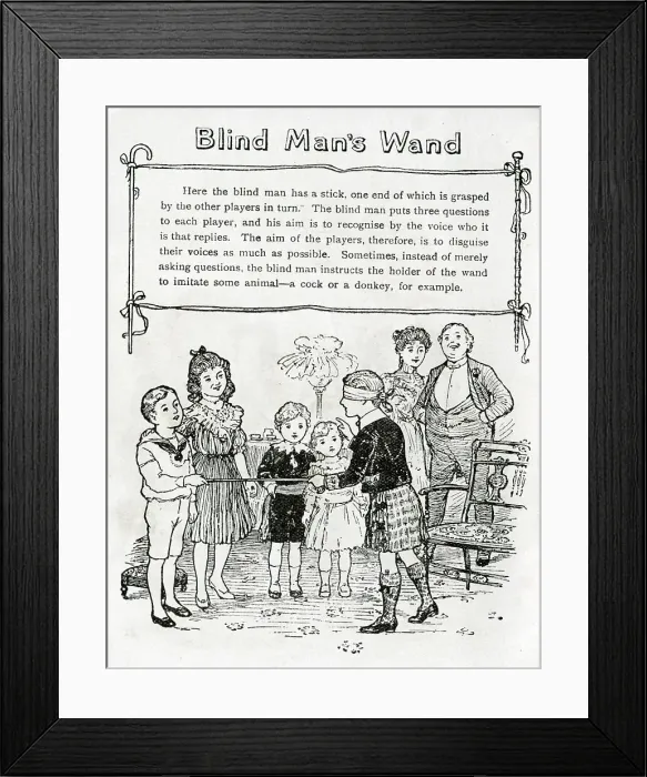 Framed Print : Blind Man's Wand Framed Print : Blind Man's Wand