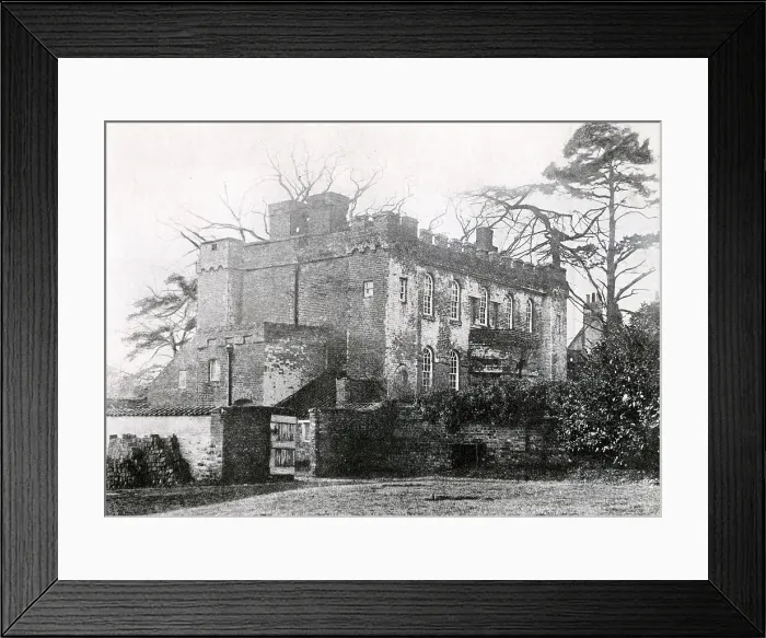 Framed Print : The Manor, Somersby, Lincolnshire Framed Print : The Manor, Somersby, Lincolnshire