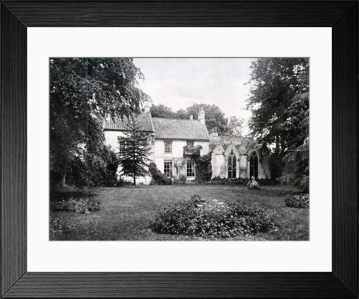 Framed Print : Somersby House, Lincolnshire, Birthplace of Lord Tennyson Framed Print : Somersby House, Lincolnshire, Birthplace of Lord Tennyson