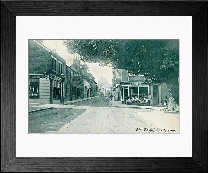 Framed Print : Old Town, Eastbourne, Sussex Framed Print : Old Town, Eastbourne, Sussex