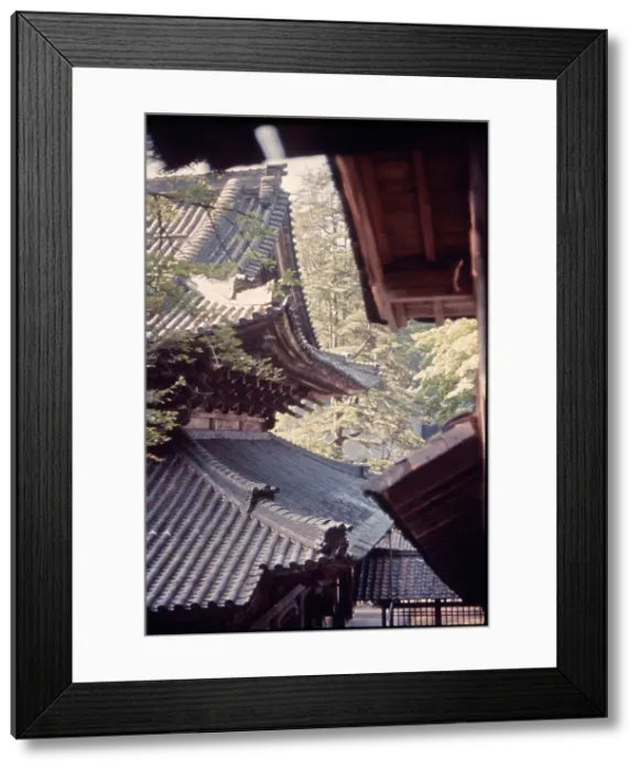 Framed Print : Eihji Rooftops, Japan Framed Print : Eihji Rooftops, Japan