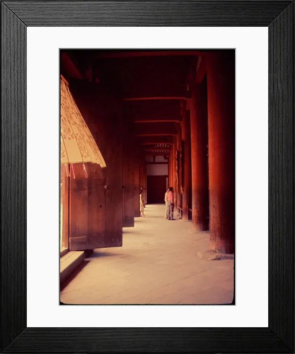 Framed Print : Horyu-Ji Nara, Japan Framed Print : Horyu-Ji Nara, Japan