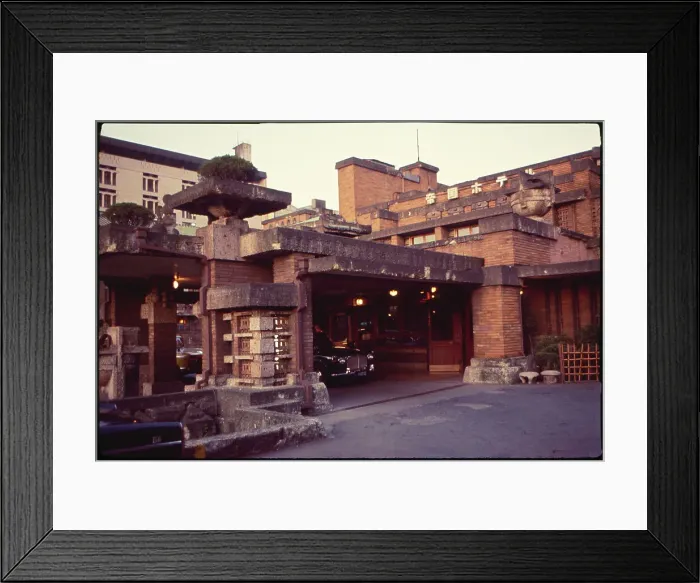 Framed Print : Imperial Hotel Tokyo, Japan Framed Print : Imperial Hotel Tokyo, Japan
