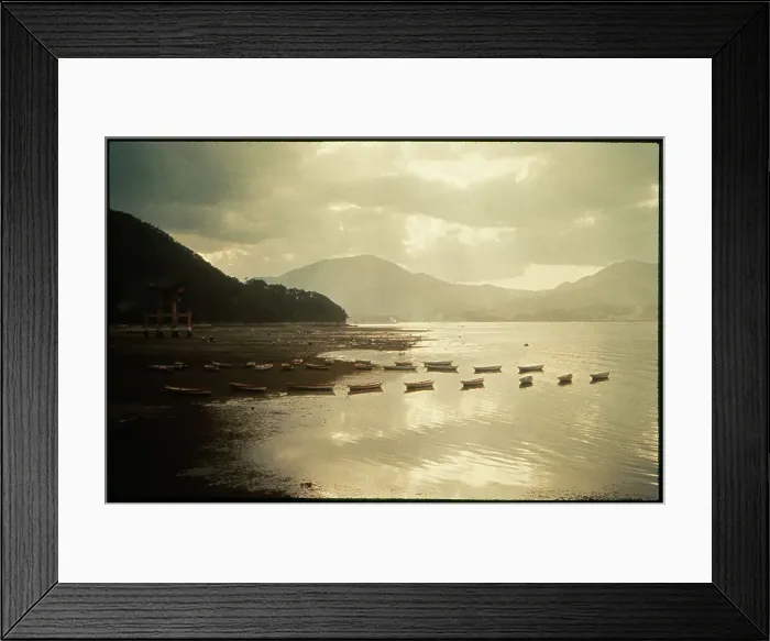 Framed Print : Itsukushima Seascape, Japan Framed Print : Itsukushima Seascape, Japan