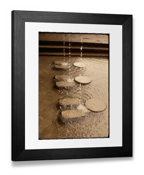 Framed Print : Kyoto Kiyomizu Fountain, Japan Framed Print : Kyoto Kiyomizu Fountain, Japan