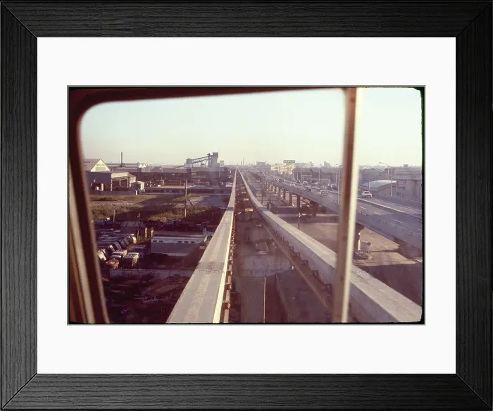Framed Print : Monorail, Tokyo, Japan, sandra Framed Print : Monorail, Tokyo, Japan, sandra