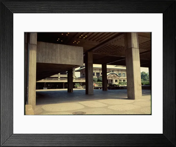 Framed Print : Mykawa Town Hall Stairs, Kyoto, Japan Framed Print : Mykawa Town Hall Stairs, Kyoto, Japan