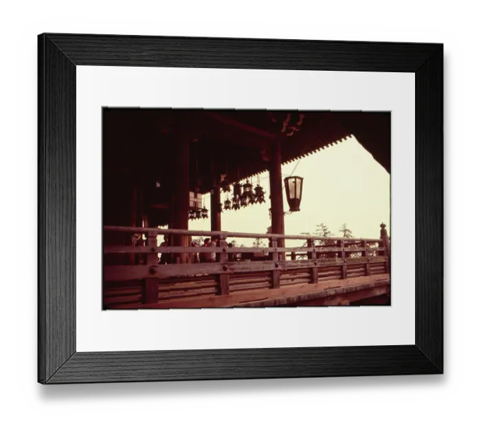 Framed Print : Nigatsudo Nara, Japan Framed Print : Nigatsudo Nara, Japan