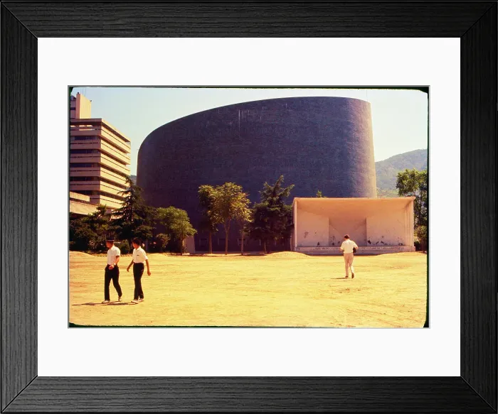 Framed Print : Sakkakura Town Hall, Japan Framed Print : Sakkakura Town Hall, Japan