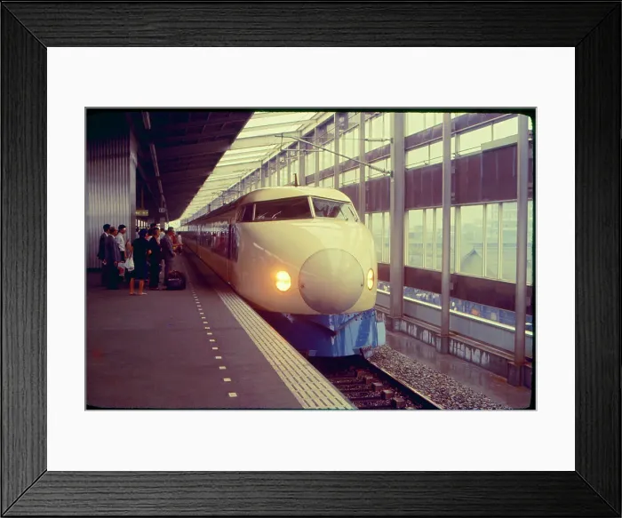 Framed Print : Tokaida Train Station, Japan Framed Print : Tokaida Train Station, Japan