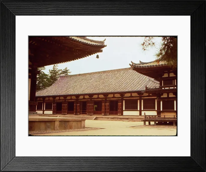 Framed Print : Toshodai-Ji Nara, Japan Framed Print : Toshodai-Ji Nara, Japan