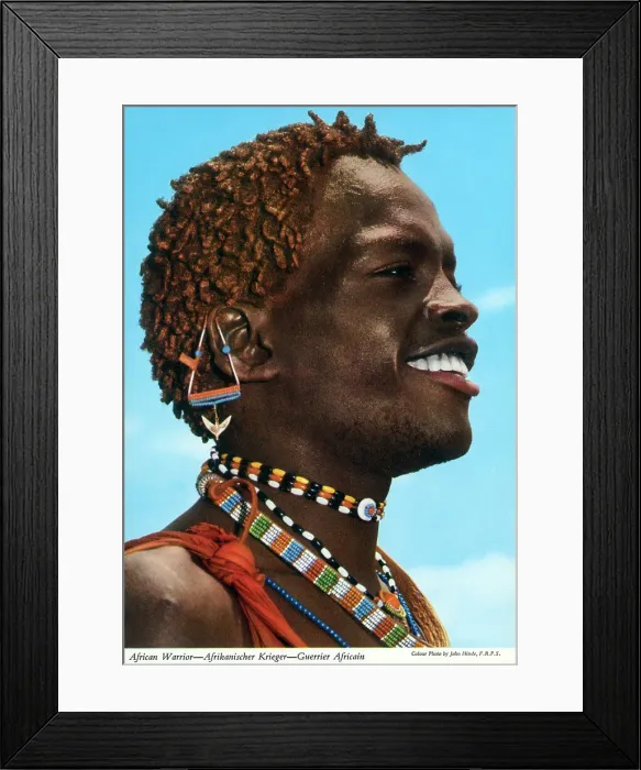 Framed Print : Africa - Young West African Man Framed Print : Africa - Young West African Man