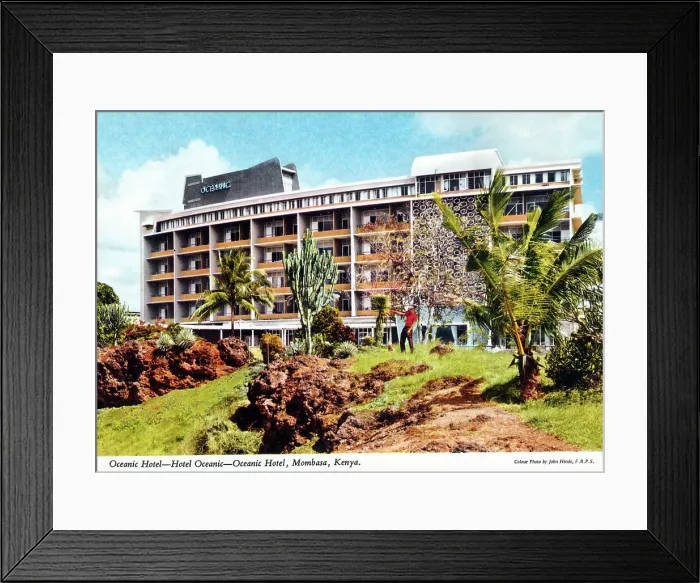 Framed Print : Africa - Oceanic Hotel, Mombasa, Kenya Framed Print : Africa - Oceanic Hotel, Mombasa, Kenya