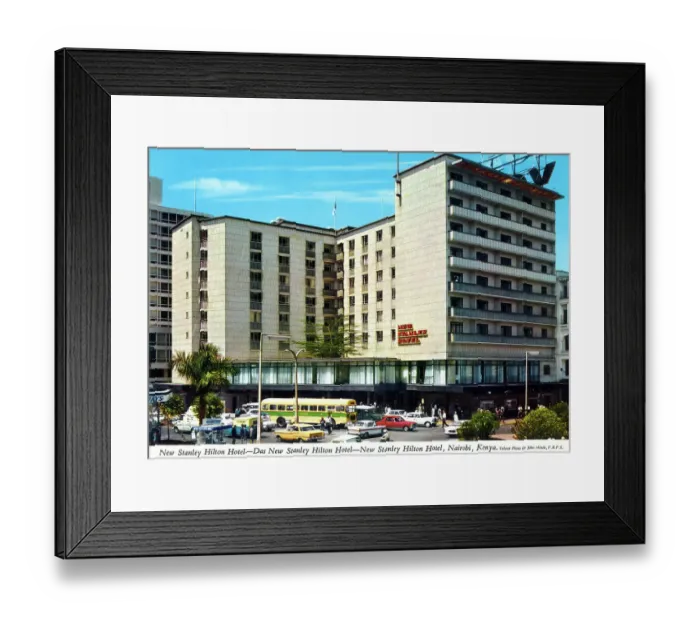 Framed Print : Africa - New Stanley Hilton Hotel, Nairobi, Kenya Framed Print : Africa - New Stanley Hilton Hotel, Nairobi, Kenya