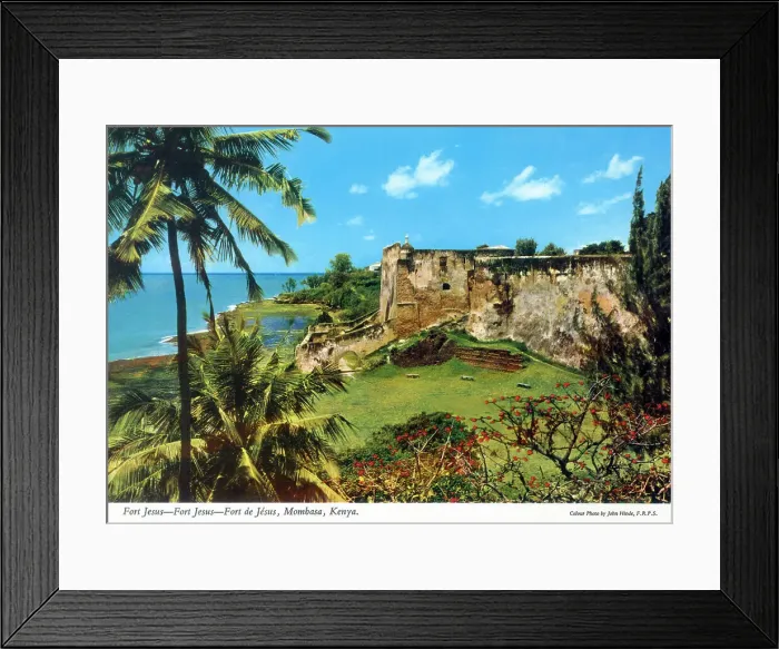 Framed Print : Africa - Fort Jesus, Mombasa, Kenya Framed Print : Africa - Fort Jesus, Mombasa, Kenya