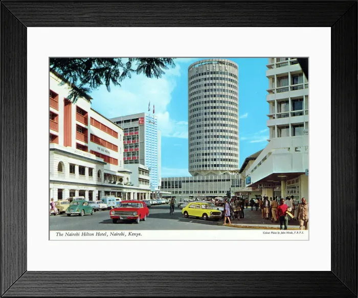 Framed Print : Africa - The Nairobi Hilton Hotel, Nairobi, Kenya Framed Print : Africa - The Nairobi Hilton Hotel, Nairobi, Kenya