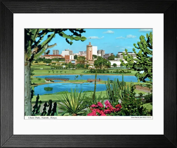 Framed Print : Africa - Uhuru Park, Nairobi, Kenya Framed Print : Africa - Uhuru Park, Nairobi, Kenya