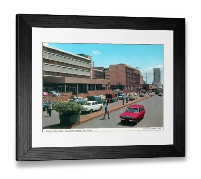 Framed Print : Africa - General Post Office, Kampala, Uganda Framed Print : Africa - General Post Office, Kampala, Uganda