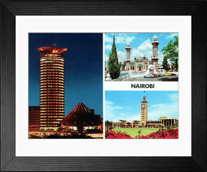 Framed Print : Africa - Scenes and Sights in Nairobi, Kenya Framed Print : Africa - Scenes and Sights in Nairobi, Kenya
