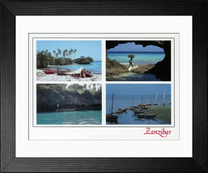 Framed Print : Africa - Zanzibar - Various Scenes Framed Print : Africa - Zanzibar - Various Scenes