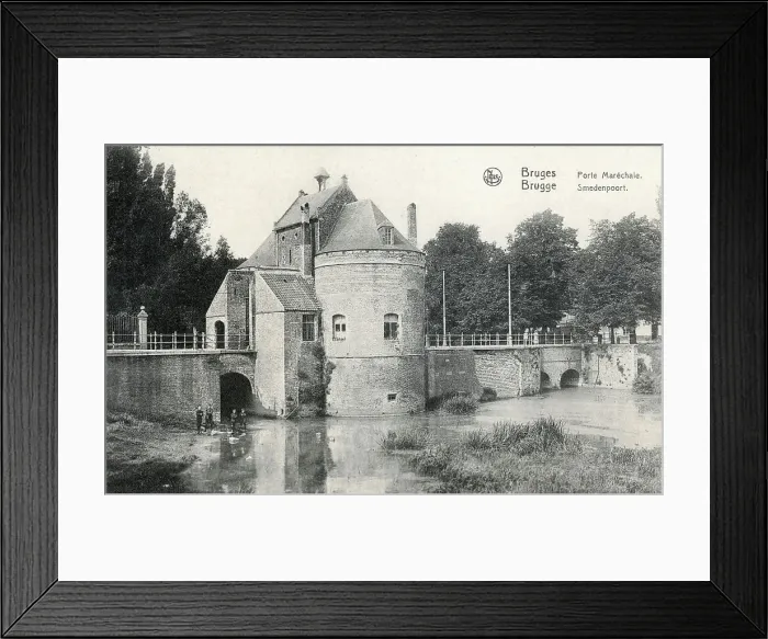 Framed Print : Smedenpoort (Blacksmith's Gate), Bruges, Belgium Framed Print : Smedenpoort (Blacksmith's Gate), Bruges, Belgium