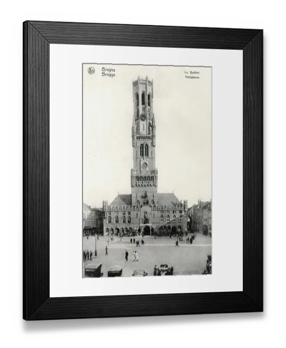 Framed Print : Belfry of Bruges (Belfort van Brugge), Bruges, Belgium Framed Print : Belfry of Bruges (Belfort van Brugge), Bruges, Belgium
