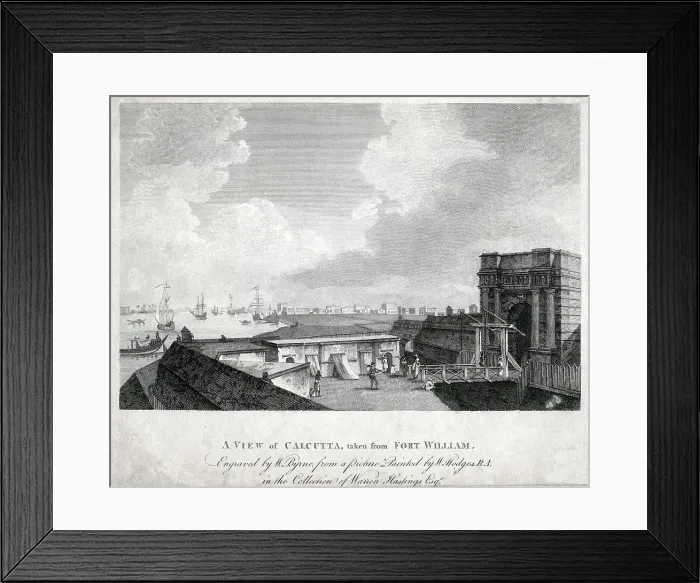 Framed Print : View of Kolkata (Calcutta) from Fort William Framed Print : View of Kolkata (Calcutta) from Fort William