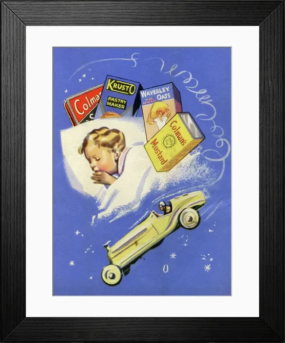 Framed Print : Advert for Colman's Mustard Framed Print : Advert for Colman's Mustard