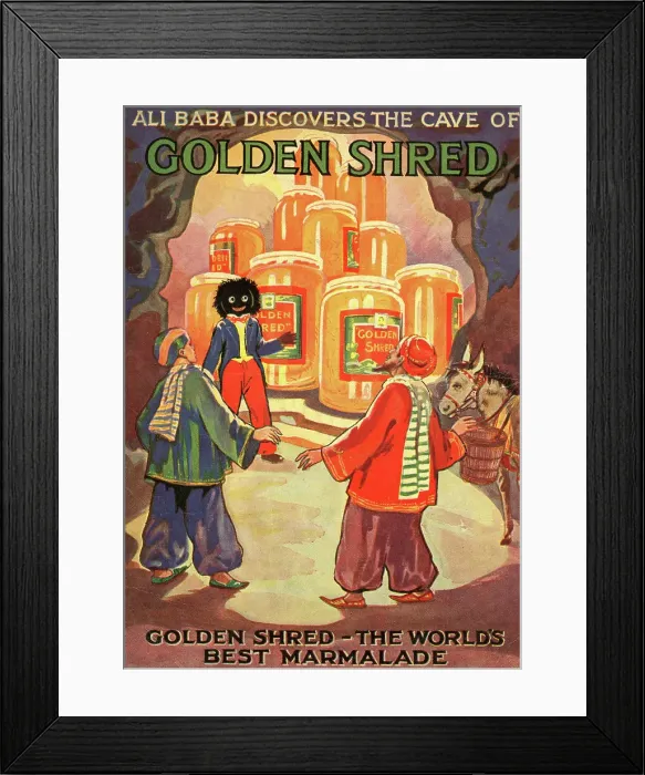 Framed Print : Ali Baba discovers the Cave of Golden Shred Marmalade Framed Print : Ali Baba discovers the Cave of Golden Shred Marmalade