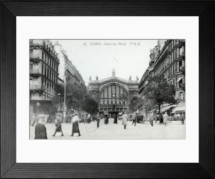 Framed Print : Gare du Nord, Paris, France Framed Print : Gare du Nord, Paris, France