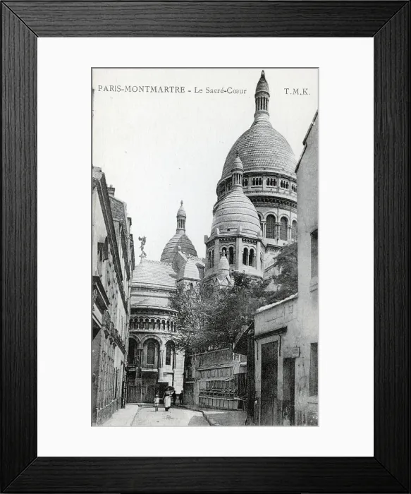 Framed Print : Sacre Coeur Basilica, Paris, France Framed Print : Sacre Coeur Basilica, Paris, France