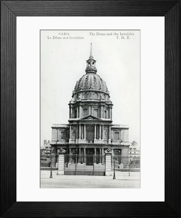 Framed Print : The Dome of the Invalides, Paris, France Framed Print : The Dome of the Invalides, Paris, France