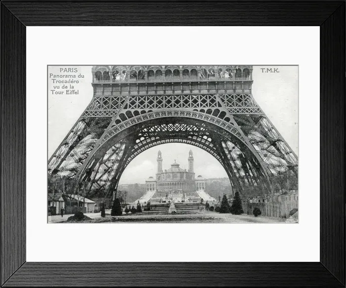 Framed Print : The Eiffel Tower (base), Paris, France Framed Print : The Eiffel Tower (base), Paris, France