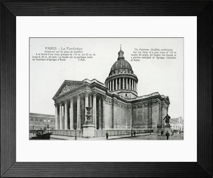 Framed Print : The Pantheon, Paris, France Framed Print : The Pantheon, Paris, France