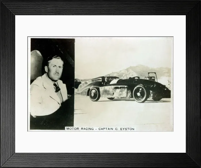 Framed Print : Captain George Eyston, Motor Racing Framed Print : Captain George Eyston, Motor Racing