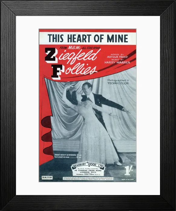 Framed Print : Fred Astaire and Louise Bremer Framed Print : Fred Astaire and Louise Bremer