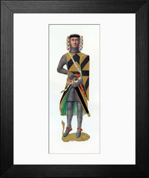 Framed Print : Effigy - Edmund Plantagenet, Earl of Lancaster Framed Print : Effigy - Edmund Plantagenet, Earl of Lancaster