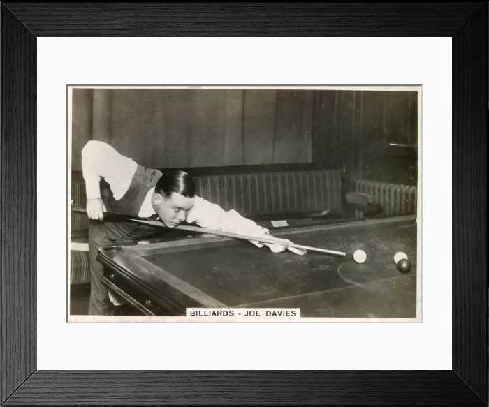 Framed Print : Joe Davies, Billiards Framed Print : Joe Davies, Billiards