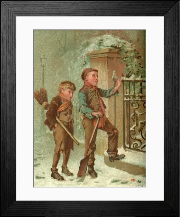 Framed Print : Sweep your steps Sir? Framed Print : Sweep your steps Sir?