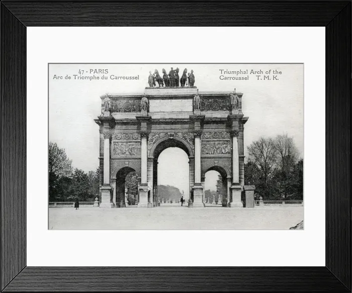 Framed Print : Triumphal Arch of the Carrousel Framed Print : Triumphal Arch of the Carrousel