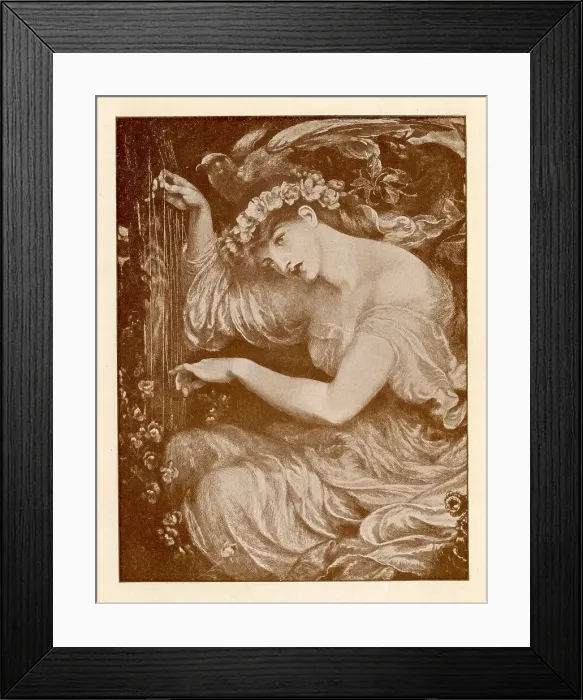 Framed Print : The Sea-Spell painted by Dante Gabriel Rossetti Framed Print : The Sea-Spell painted by Dante Gabriel Rossetti