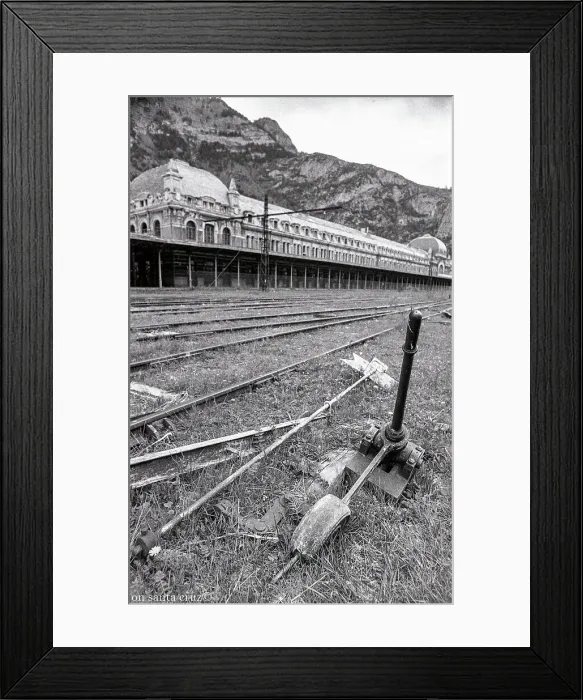 Framed Print : Canfranc International Railway Station, Spanish Pyrenees Framed Print : Canfranc International Railway Station, Spanish Pyrenees