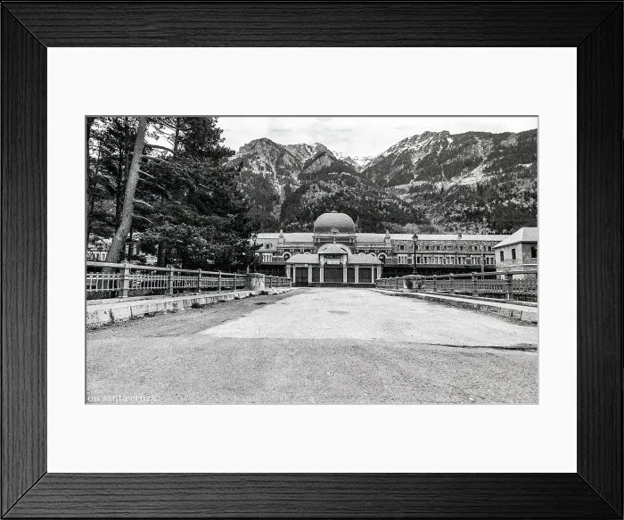 Framed Print : Canfranc International Railway Station, Spanish Pyrenees Framed Print : Canfranc International Railway Station, Spanish Pyrenees