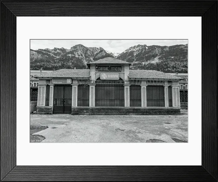 Framed Print : Canfranc International Railway Station, Spanish Pyrenees Framed Print : Canfranc International Railway Station, Spanish Pyrenees